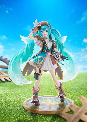 大冒険に出かける初音ミクを1/7スケールでフィギュア化！ フィギュア「初音ミク 100番目の冒険Ver.」が2027年1月発売