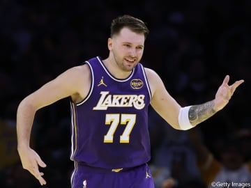 通算41試合で7回目…レイカーズのドンチッチが40得点超えの試合数で球団史上10位に浮上