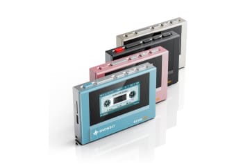 FiiO、カセットテープ風デザインのDAP「ECHO MINI」に音量ボタンの+/-入れ替え機能を追加