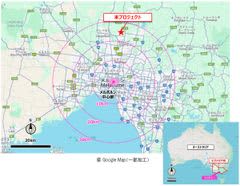 オーストラリア・メルボルンで「宅地分譲事業」に参画します宅地分譲事業 『ノースボーンプロジェクト』