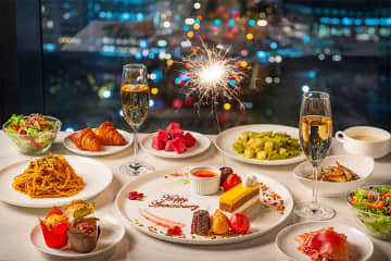 大阪・御堂筋のライトアップ独り占め…4000円〜の絶景ビュッフェ