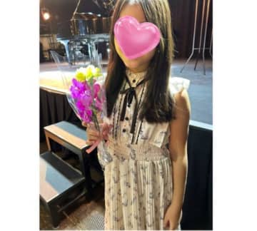 安めぐみ、10歳長女の初ピアノ発表会に感動！