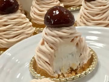 『モンブラン』に「栗にしか見えない」「すごすぎる」の声　実は材料が？