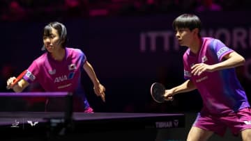 川上流星/青木咲智ペア、U19混合複で銅メダル　U19男子・U15男女ダブルスでも日本勢がメダル確定＜卓球・世界ユース2025＞