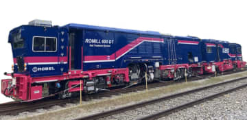 京王カラーの保守車両！民鉄で初「ミリング式」レール削正車、2026年1月導入へ