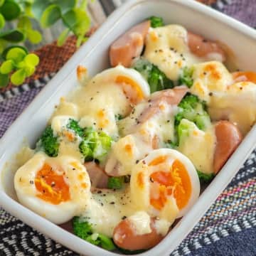 【ブロッコリー、気づいたら全部消えてる】「明日もコレ作って」「味付けカンペキやな」簡単で絶品なチーズ焼きのレシピ