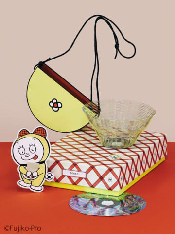 ドラミちゃん誕生日記念グッズがミュージアムで発売　“ひみつ道具”モチーフの空気の器が可愛い