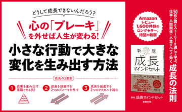 元ガリバー専務が“成長が止まる理由”に切り込んだ話題書　『成長マインドセット』が重版