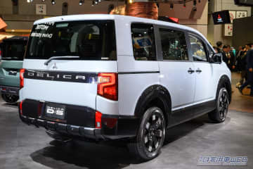 超個性派ミニバン「デリカD:5」が6年ぶりの大変貌！進化したデザイン＆走行メカニズムを徹底解剖