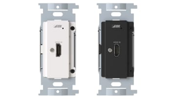 アイ・ディ・ケイ、電工1連サイズに小型化したHDBaseT送信器発売。4K@60やPoH受電に対応