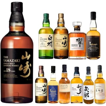 466口限定で、1/466「山崎18年」、2/466「山崎12年」、2/466「白州12年」など11種類のウイスキーのどれか1本が届く! Amazon、「第87弾 ウイスキーみくじ 466口限定」を販売中