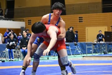 ＜レスリング＞有田英慎（育英大）山口叶太（中大）が春秋制覇…2025年東日本学生選手権（秋季）新人戦・男子グレコローマン