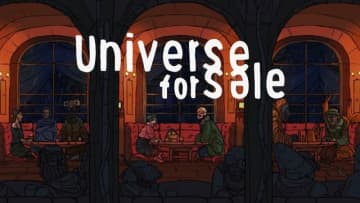 【PC版無料配布開始】木星舞台のシュールなADV『Universe For Sale』ブラックフライデーセール中のEpic Gamesストアにて12月4日まで
