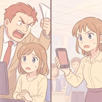 「俺の指示が聞けないのか」と叫ぶパワハラ上司。我慢できない私の正論で、上司が黙り込んだ話【短編小説】