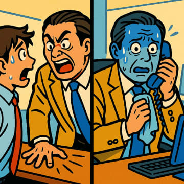 「これだからゆとりは」と新人に説教するパワハラ上司。後日、退職代行からの電話で顔面蒼白に【短編小説】