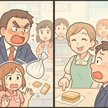 「箸が入ってない！」と商品を投げつける客。だが、店員のある一言で、客が赤っ恥をかいたワケ【短編小説】