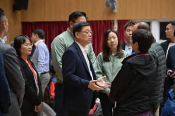 香港マカオ弁公室から救援活動支援