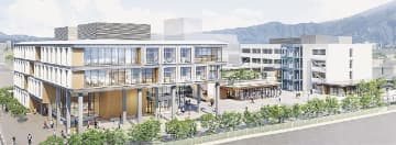 佐賀県／県立大新校舎基本設計概要を公表／総延べ７７４４平米、建設費最大１４０億円
