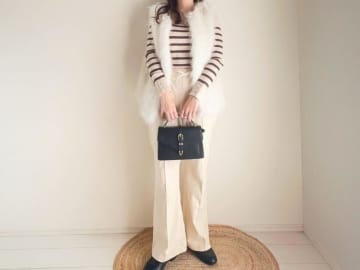 コーデの幅が広がる“名脇役”！【しまむら】人気コラボの「ボーダートップス」が優秀！