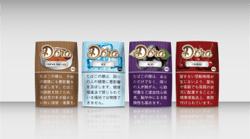 ブラジルの手巻きたばこ「D'ORA」が、今年冬に4つの新フレーバーを全国で発売
