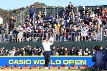 ＜速報＞快挙へ、第2ラウンド開始の松坂大輔はナイスパーセーブ発進　石川遼も午前9時50分にスタート