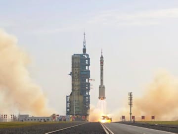 中国が宇宙船「神舟22号」を無人で打ち上げ　3時間半後に中国宇宙ステーションへ到着