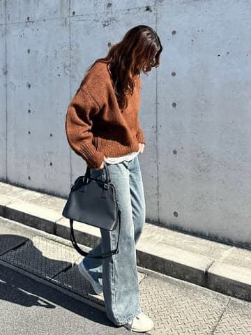 トレンドのブラウンニットを今年っぽく着こなす！おしゃれさんのリアルコーデ5選