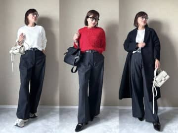 【ユニクロ】美シルエットパンツがこの冬手放せない！普段にも仕事にもOKな起毛感パンツ