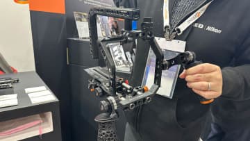 RAIDブース、カメラ形状を選ばないユニバーサルリグ「Halo」を公開 [Inter BEEの歩き方tv]