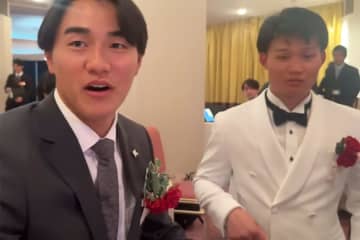 ロッテYouTubeなのに虎党喝采「ウチの白いのがお世話に…」　新人王・西川も驚く“ド派手裏地”