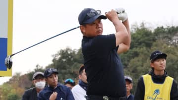 「進行にも迷惑をかけると思ったので」ゴルフ・松坂大輔が左足肉離れで棄権　プロツアー初挑戦で初日74