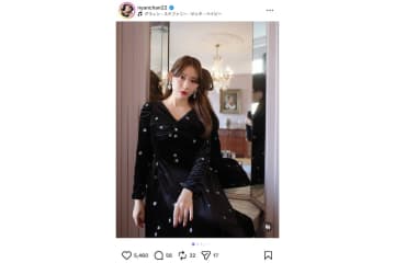 小嶋陽菜「特別な世界観をお届け」　パリで撮り下ろした冬を彩るドレス姿に「どの瞬間も可愛いすぎ」