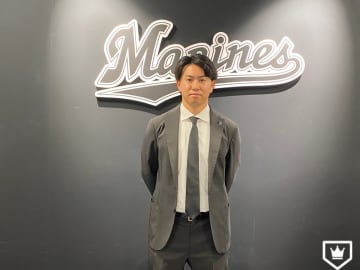 ロッテ、秋山正雲と育成再契約を発表