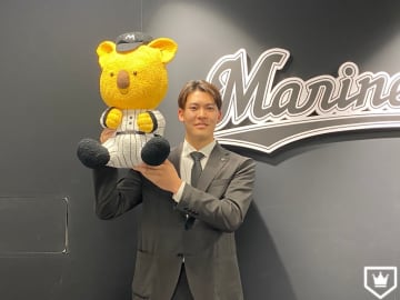 ロッテ・早坂響「いろんな経験もできて学びもあった年」。同学年・木村の活躍には「悔しい気持ち」とライバル心