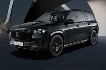 メルセデス・マイバッハ、旗艦SUV『GLS』に特別仕様車第2弾“ナイト・エディションII”を設定。全国限定40台