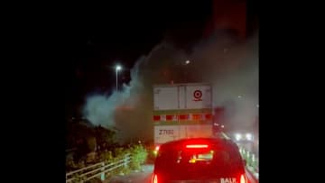 軽自動車と大型トラックが正面衝突し大破…軽自動車の25歳男性が死亡　福岡・大牟田市