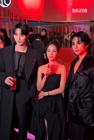 Stray Kids ヒョンジン＆ビョン・ウソク＆BLACKPINK ジス、美しすぎる3ショット！パーティーでの動画に絶賛の声