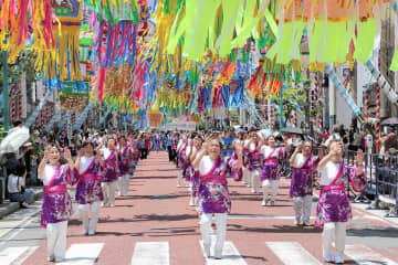 神奈川の湘南ひらつか七夕まつり、来年は開催時間を拡大　夜の七夕飾りをより長く