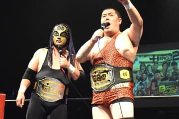 神崎ユウキがHERO11・29新木場を負傷欠場！ガッツ石島が緊急参戦し、マスクドミステリーとWBCタッグ王座に挑戦