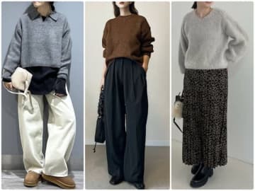 冬の定番「ニット」を大人が今っぽく着こなすなら！2025年冬の「トレンドニットコーデ」4選