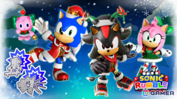 「ソニックランブル」ハッピーホリデー2025イベントが開催！ソニックやシャドウ、ナックルズ、エミーのクリスマススキンをゲットしよう