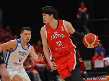 バスケ日本代表がW杯予選白星スタート…渡邊雄太20得点、チャイニーズ・タイペイに快勝