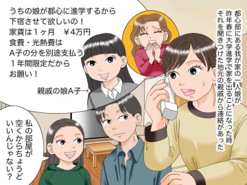 親戚の娘を下宿させた結果「話が違う！！」親戚の「約束破り」と娘の「問題行動」で『地獄の生活』に