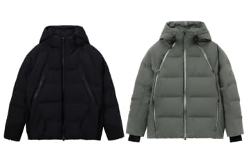 デサント オルテライン”防水＆保温”優れた「水沢ダウン」3本ファスナーを配した新作ダウンジャケット