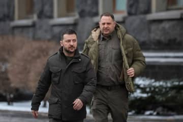 ウクライナ大統領、最側近を解任　戦時下、国家運営に空白懸念