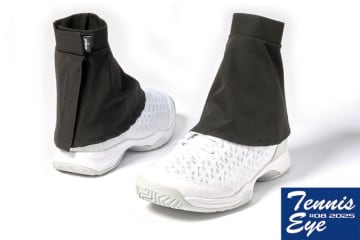 「シューズに入る砂問題」を解決！ 装着簡単の新スタイル【prince『スナガード』 ／GEAR SELECTION TENNIS EYE】