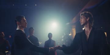 竹内涼真が魅せるラテンダンス　町田啓太のボールルームダンス　情熱ほとばしる2人　「10DANCE」場面写真