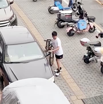 「日本は最も規律正しい国」と称賛する動画、実際は中国だった