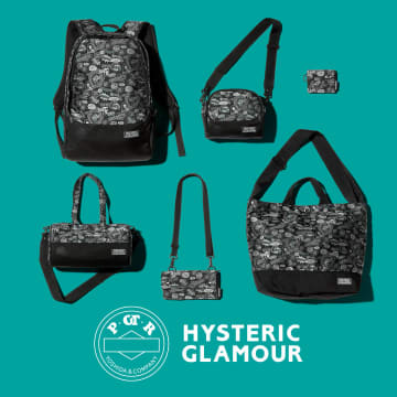 吉田カバンとヒスがコラボ　オリジナル生地のリュック・トート・ショルダー