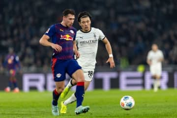 ボルシアMG、ライプツィヒとドローで連勝ストップ…町野修斗は後半途中から出場